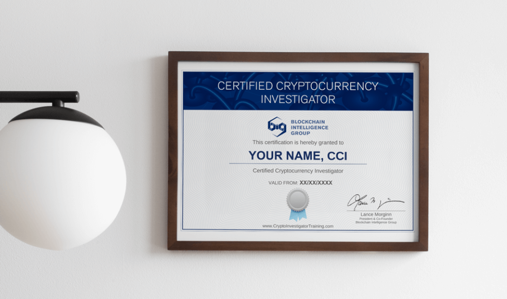 crypto investigator training