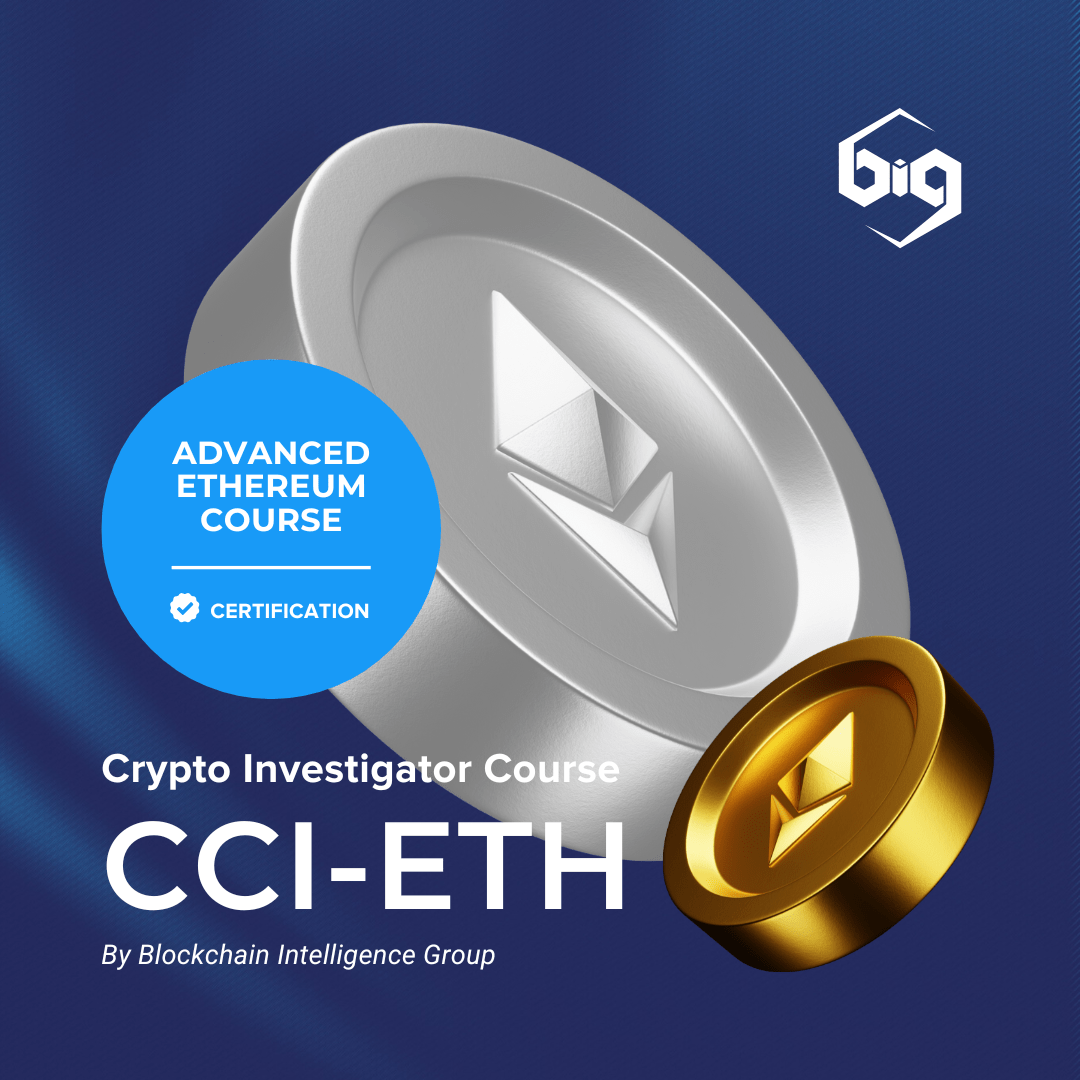 CCI-ETH - CCI - Certified Cryptocurrency Investigator