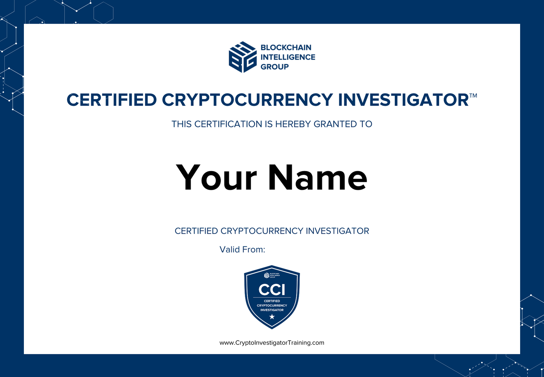 CCI Certification